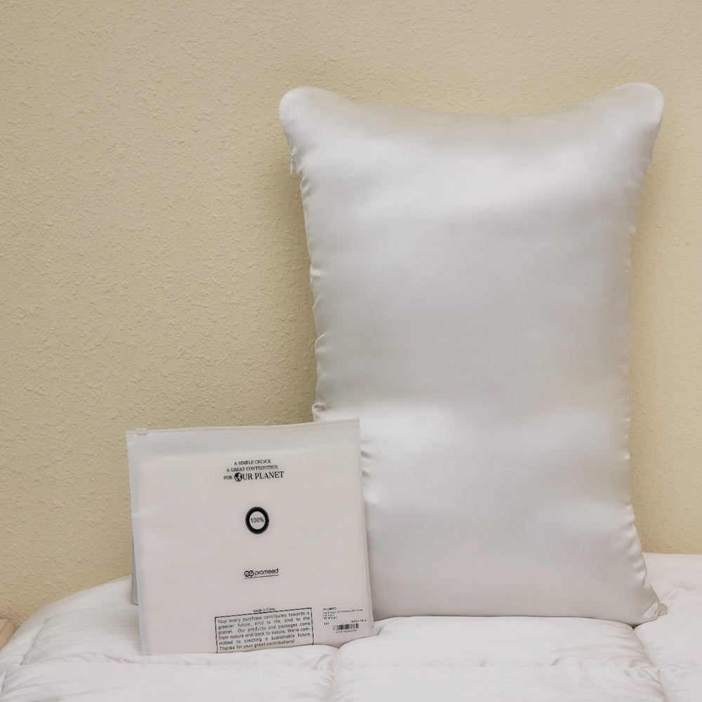 Hydrating Mulberry Silk Pillowcase - From Where Finds - 