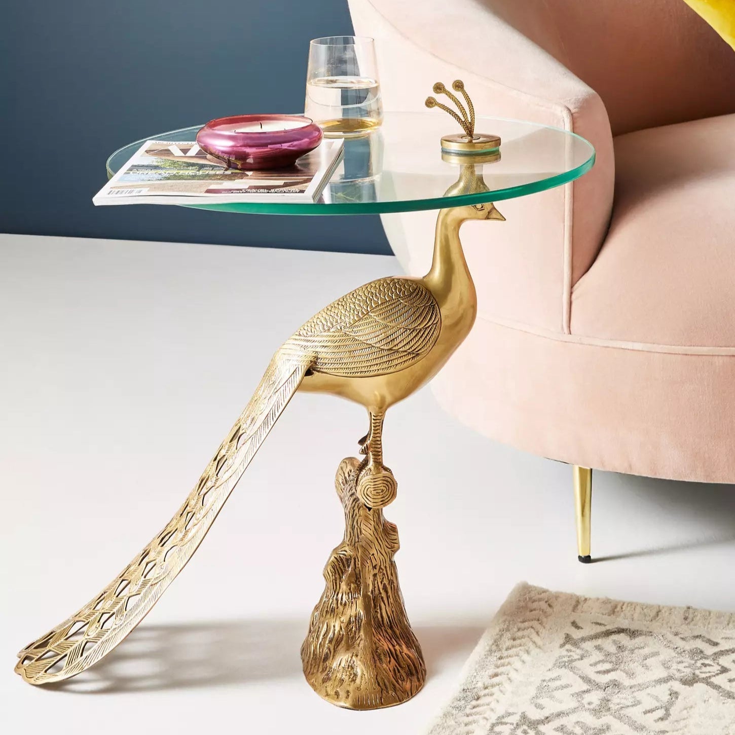 Icon Side Table: Peacock Edition - From Where - 