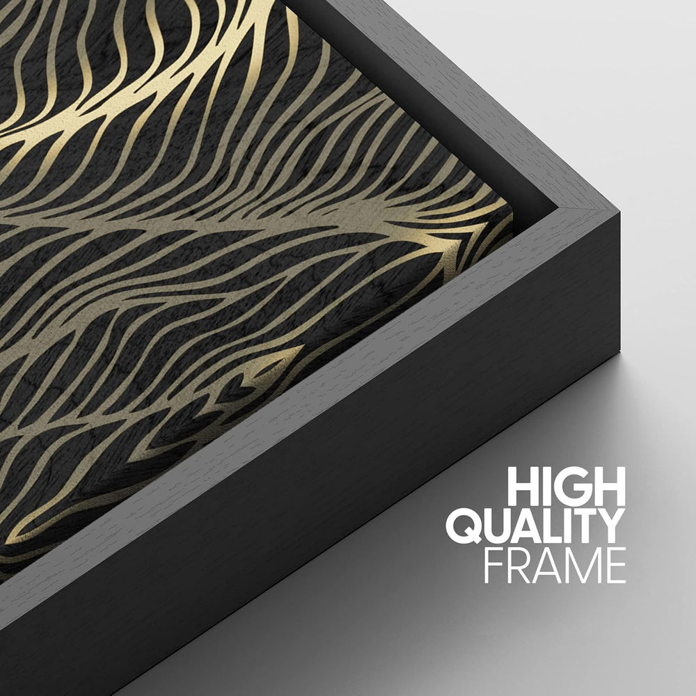 IDEA4WALL Framed Canvas Print Wall Art Sage Green Mid - Century Modern Color Blocks Abstract Shapes Illustrations Modern Art Decorative Minimalist Relax/Cozy Multicolor for Bedroom - 16"x24" Black - From Where - 