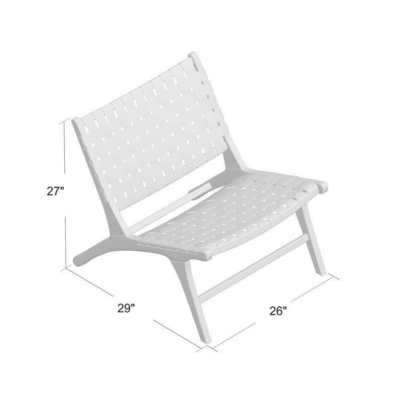 Idina Leather Accent Chair (Set of 2) - From Where - 