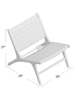 Idina Leather Accent Chair (Set of 2) - From Where - 