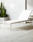 Idle White Sun Lounger (Set of 2) - From Where - 