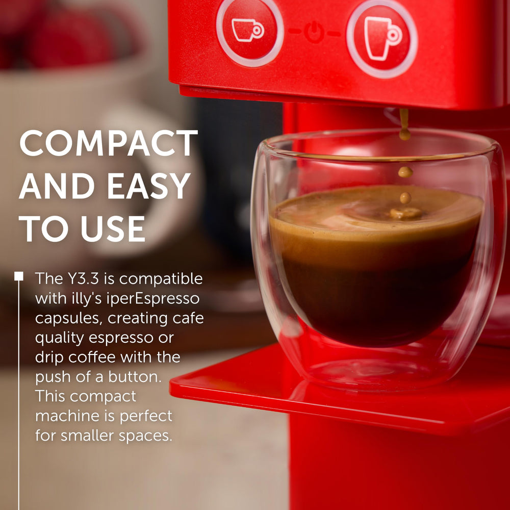 Illy Y3.3 Espresso Machine - From Where - 