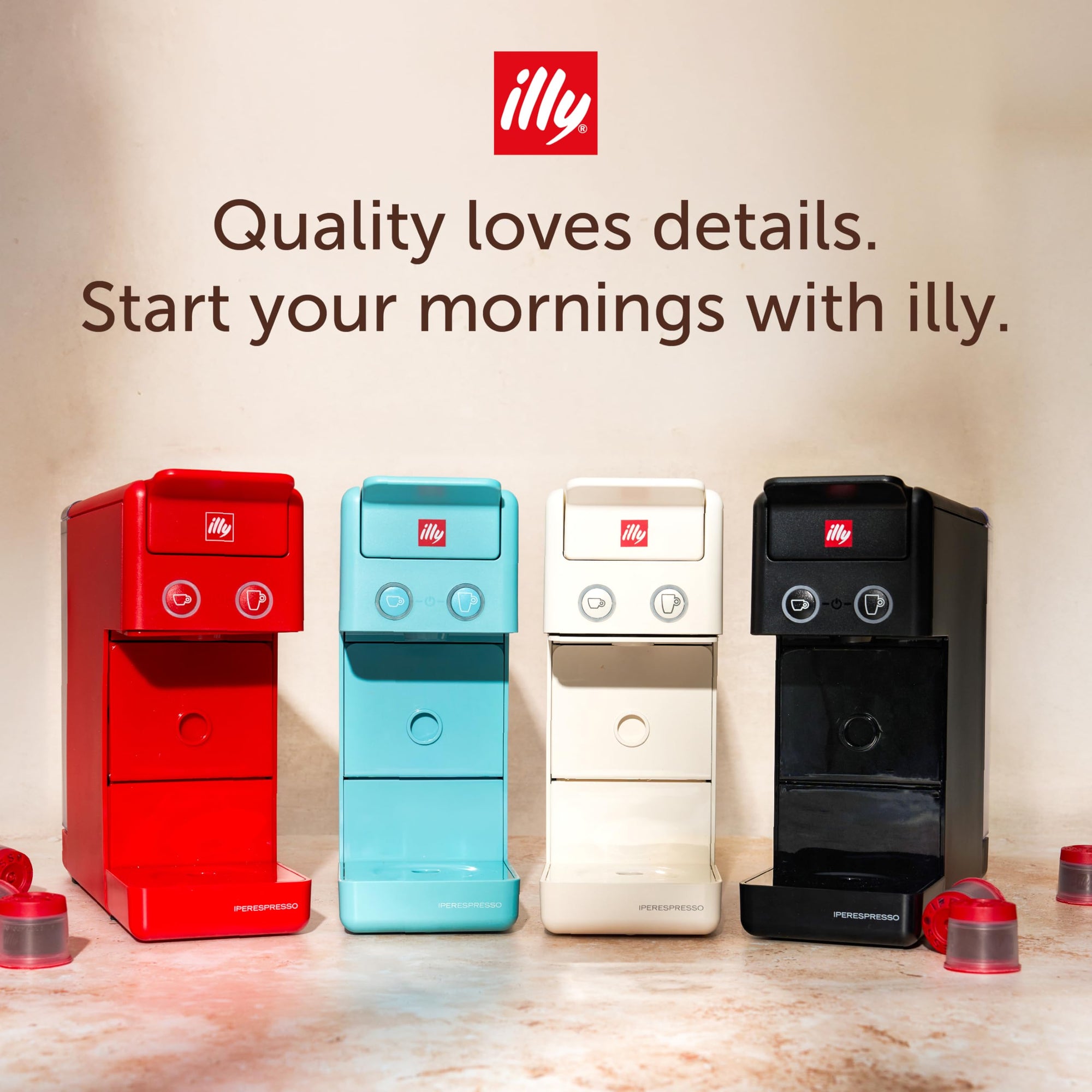 Illy Y3.3 Espresso Machine - From Where - 