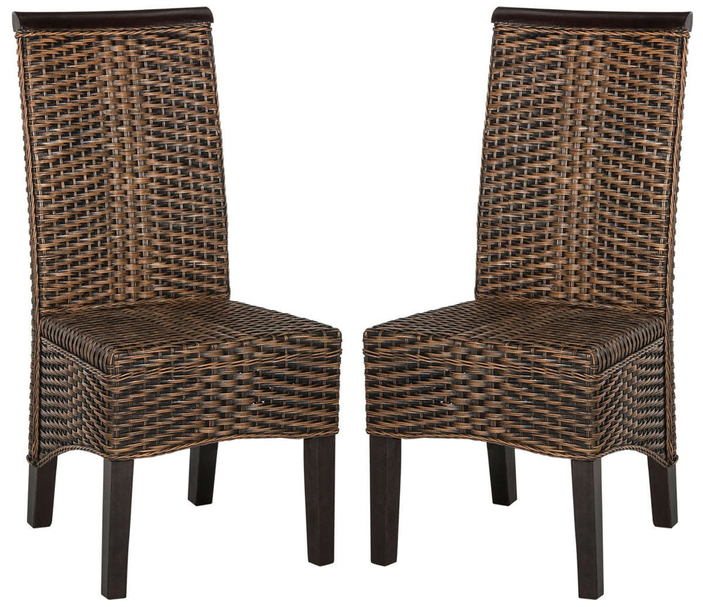 Ilya Wicker Dining Chair (Set of 2) - From Where -