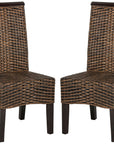 Ilya Wicker Dining Chair (Set of 2) - From Where - 