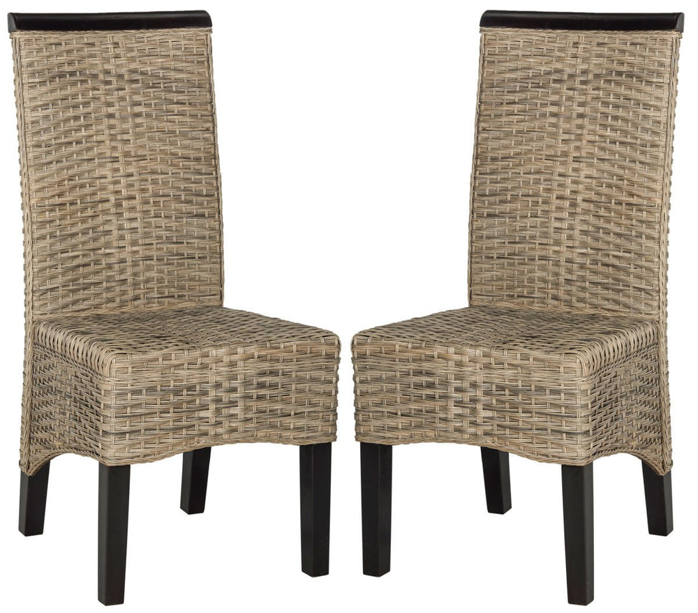 Ilya Wicker Dining Chair (Set of 2) - From Where -
