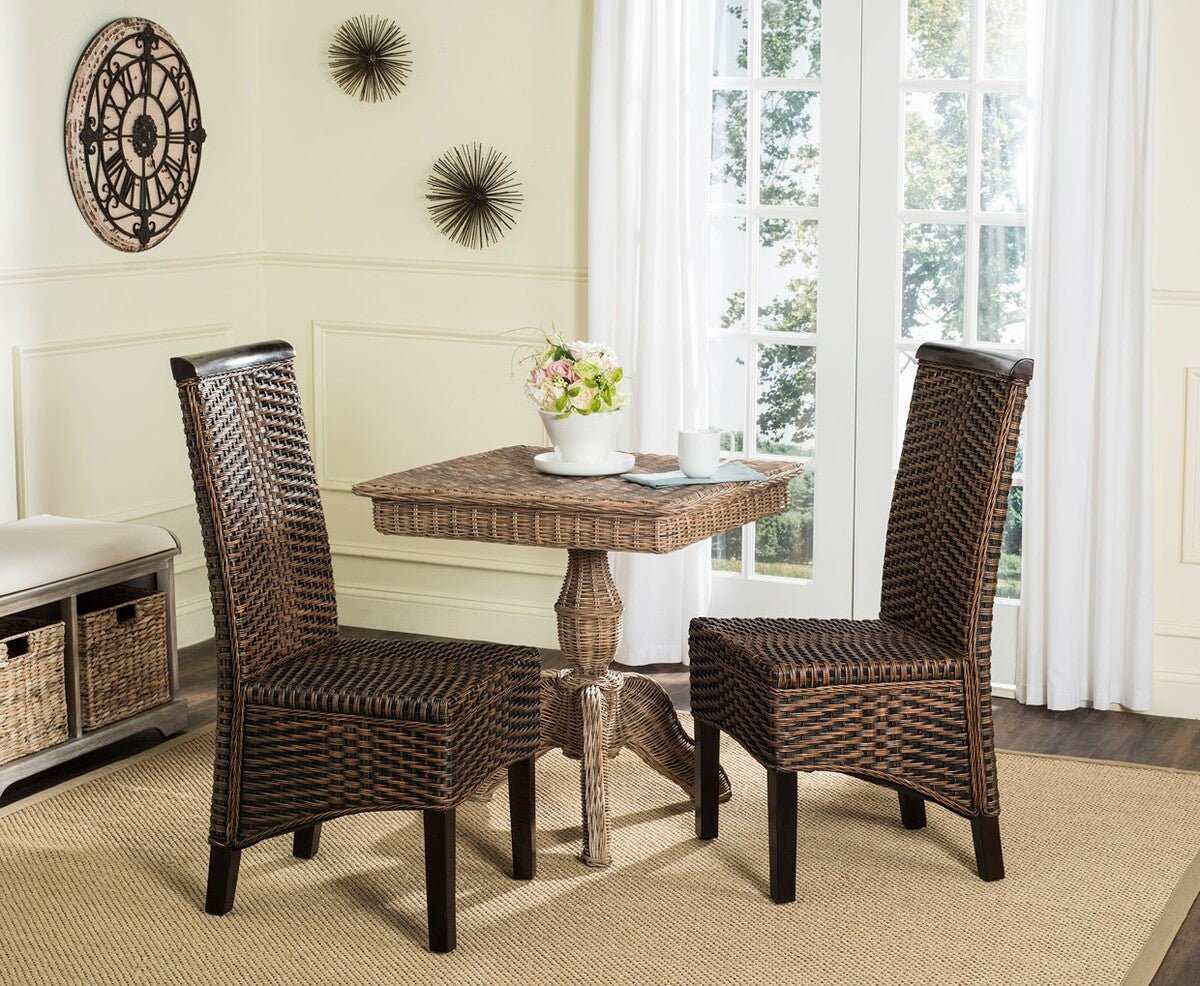 Ilya Wicker Dining Chair (Set of 2) - From Where - 