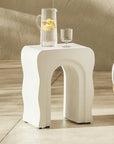 Bixby Outdoor Concrete Side Table