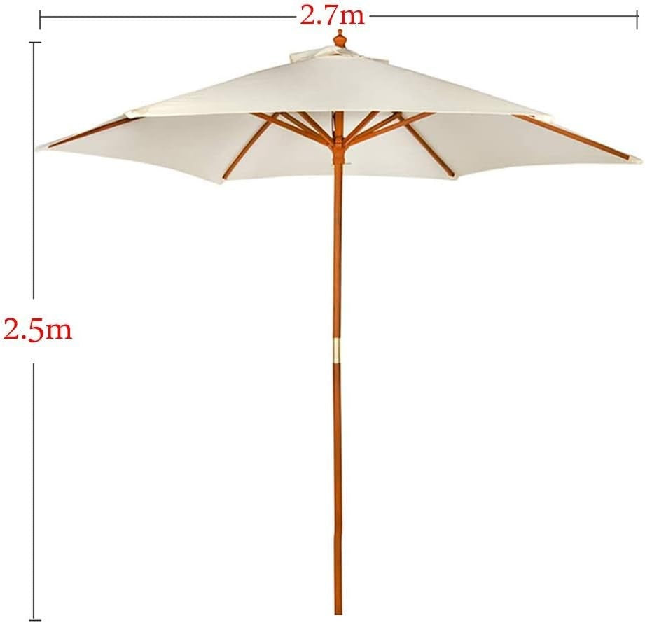 Solid Wood Beach Umbrella Protection