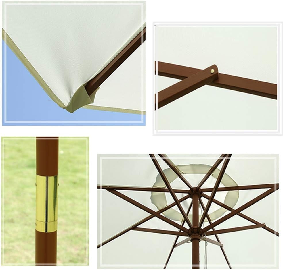 Solid Wood Beach Umbrella Protection