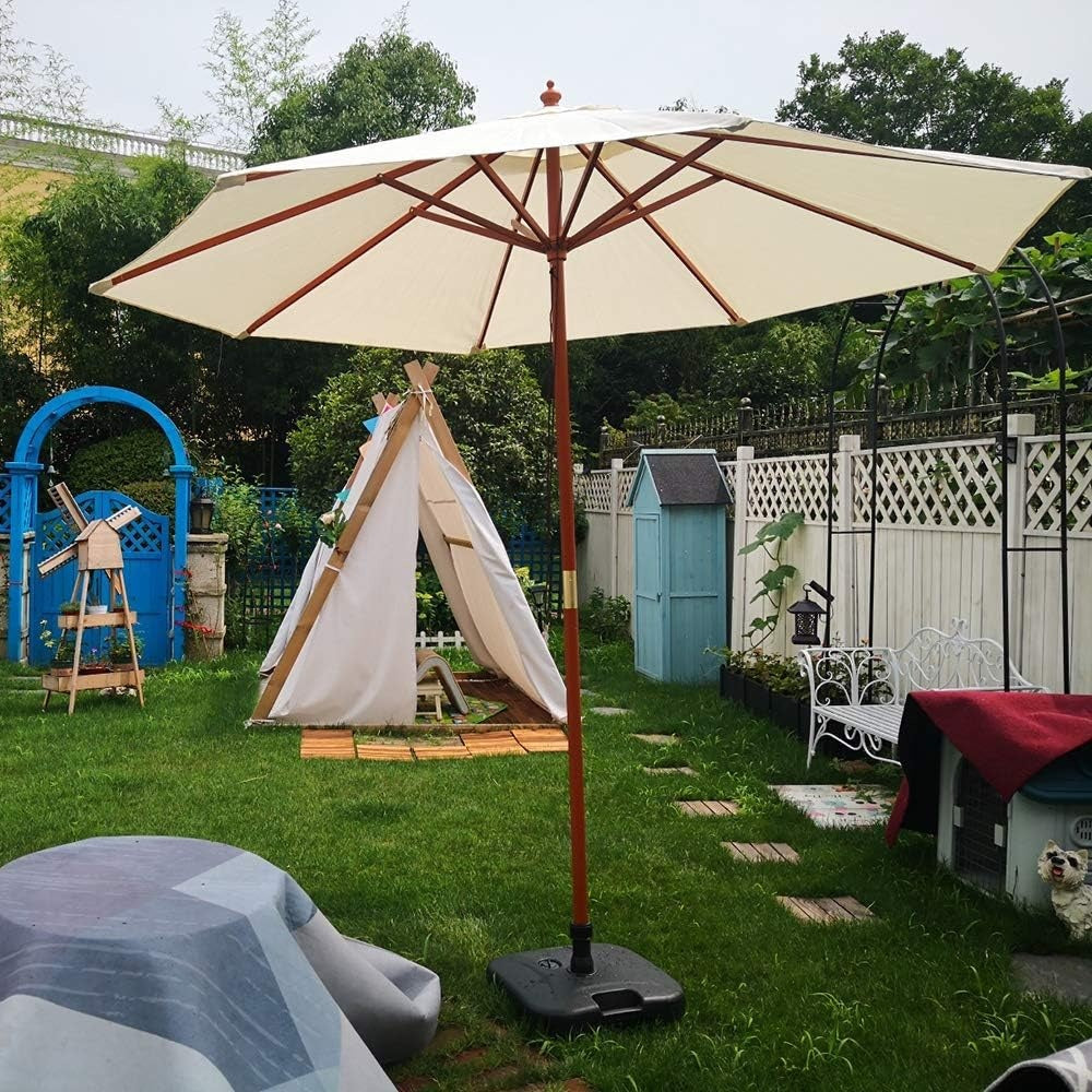 Solid Wood Beach Umbrella Protection