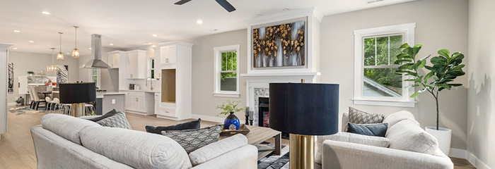 6. Choose a Media Console or TV Stand That Grounds the Space