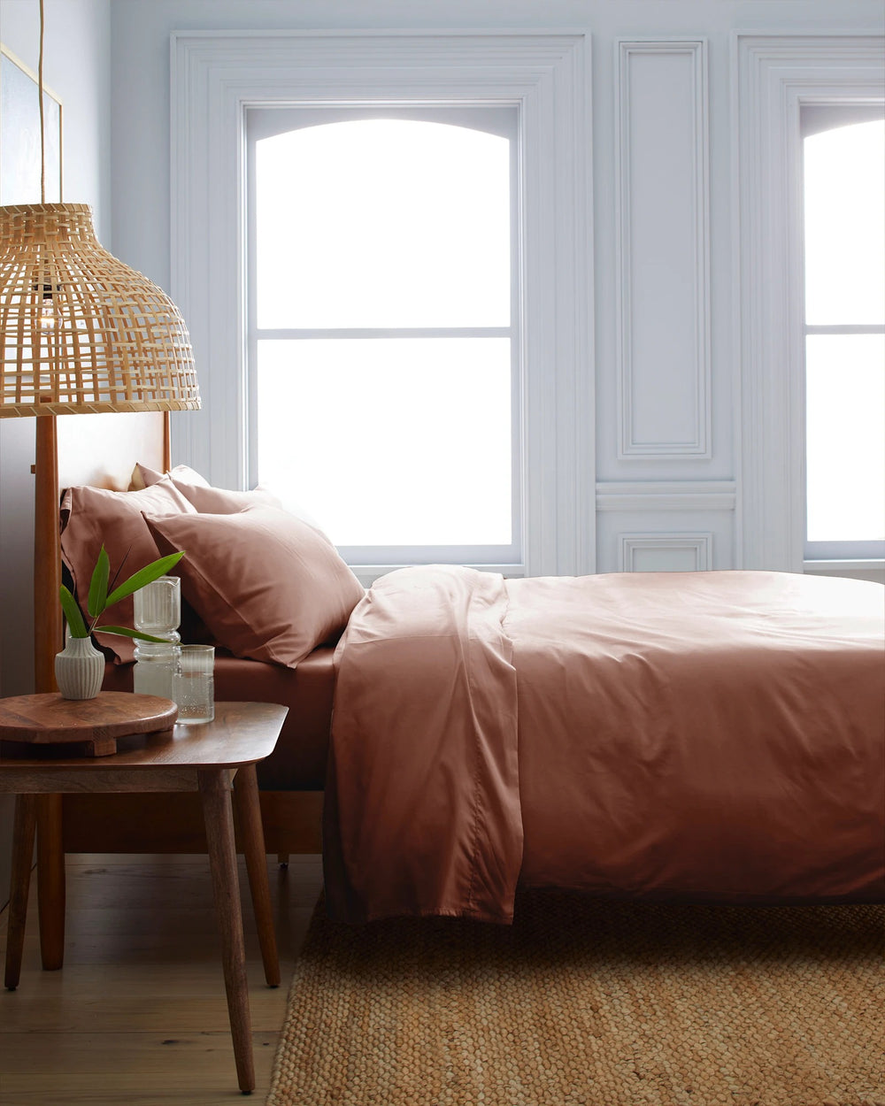 Luxury Organic Sateen Duvet Cover Set