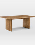 Anton 44" Coffee Table Burnt Wax