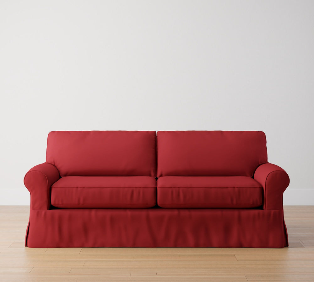 Buchanan Roll Arm Slipcovered Sofa 87"