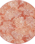 Oceanic Blooms Coastal Rug