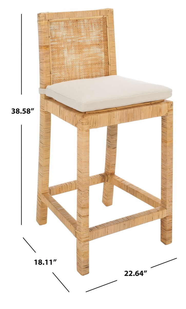 Tojo Cane Counter Stool