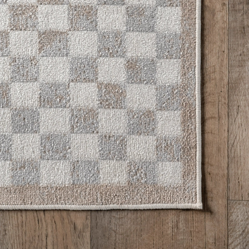 Kallie Washable Tiled Rug