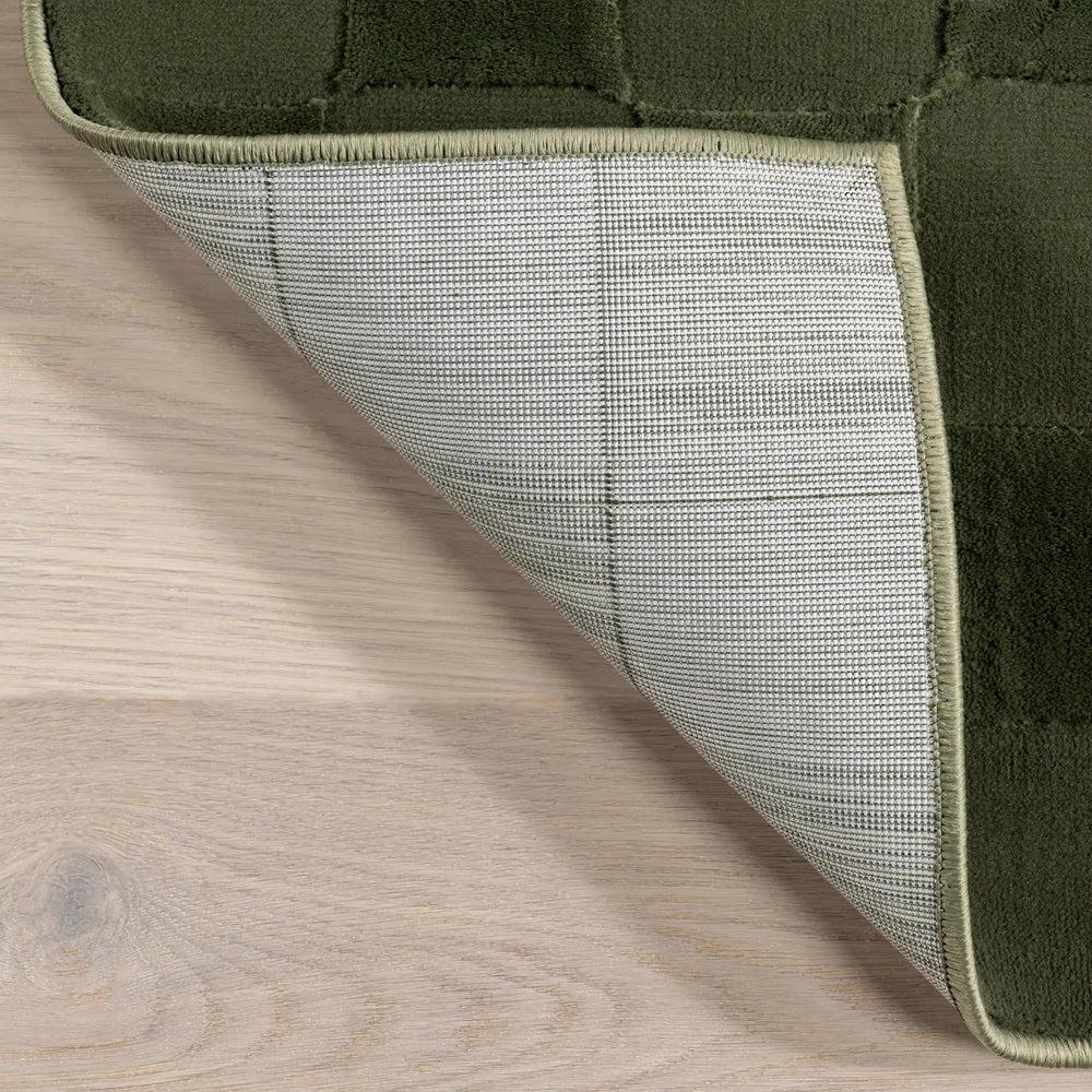 Cape May Plush Textured Washable Rug