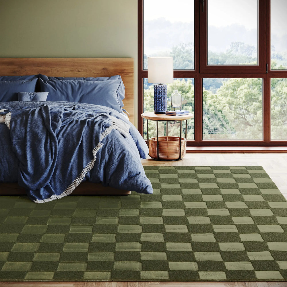 Cape May Plush Textured Washable Rug