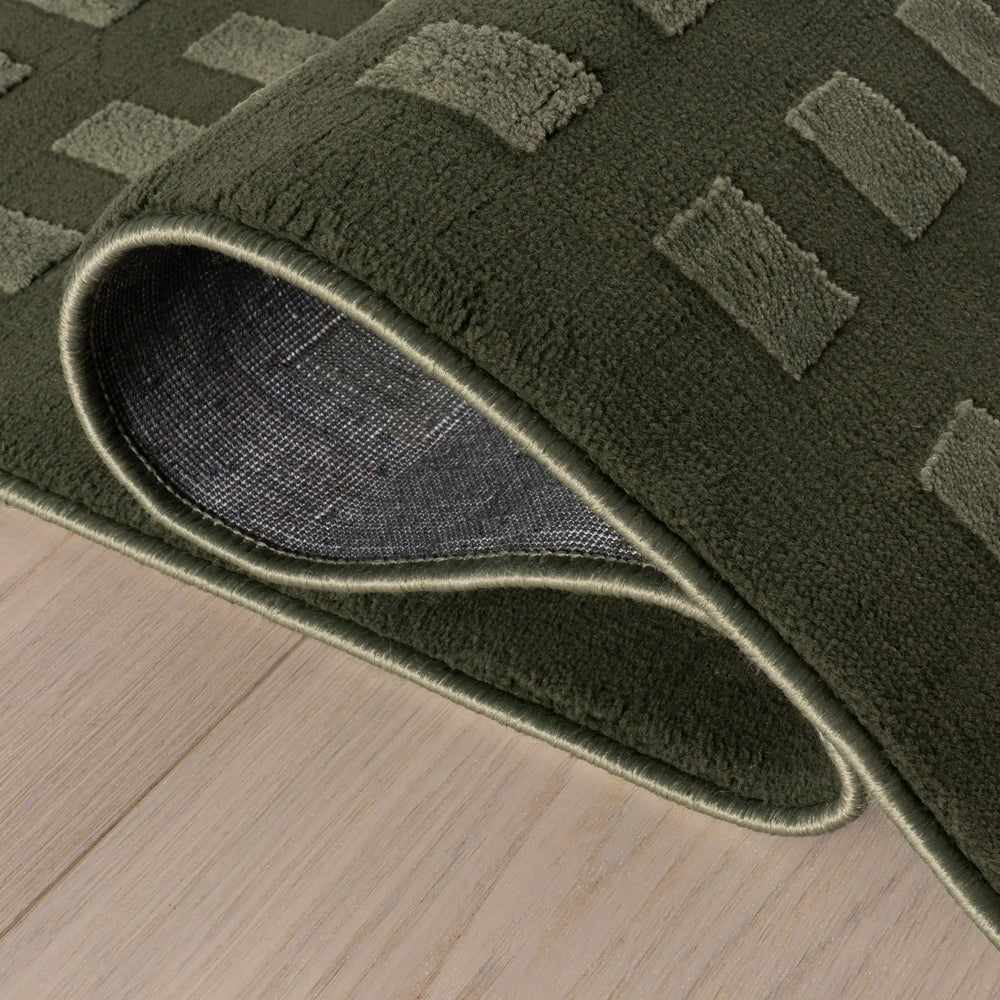 Lambertville Plush Textured Washable Rug