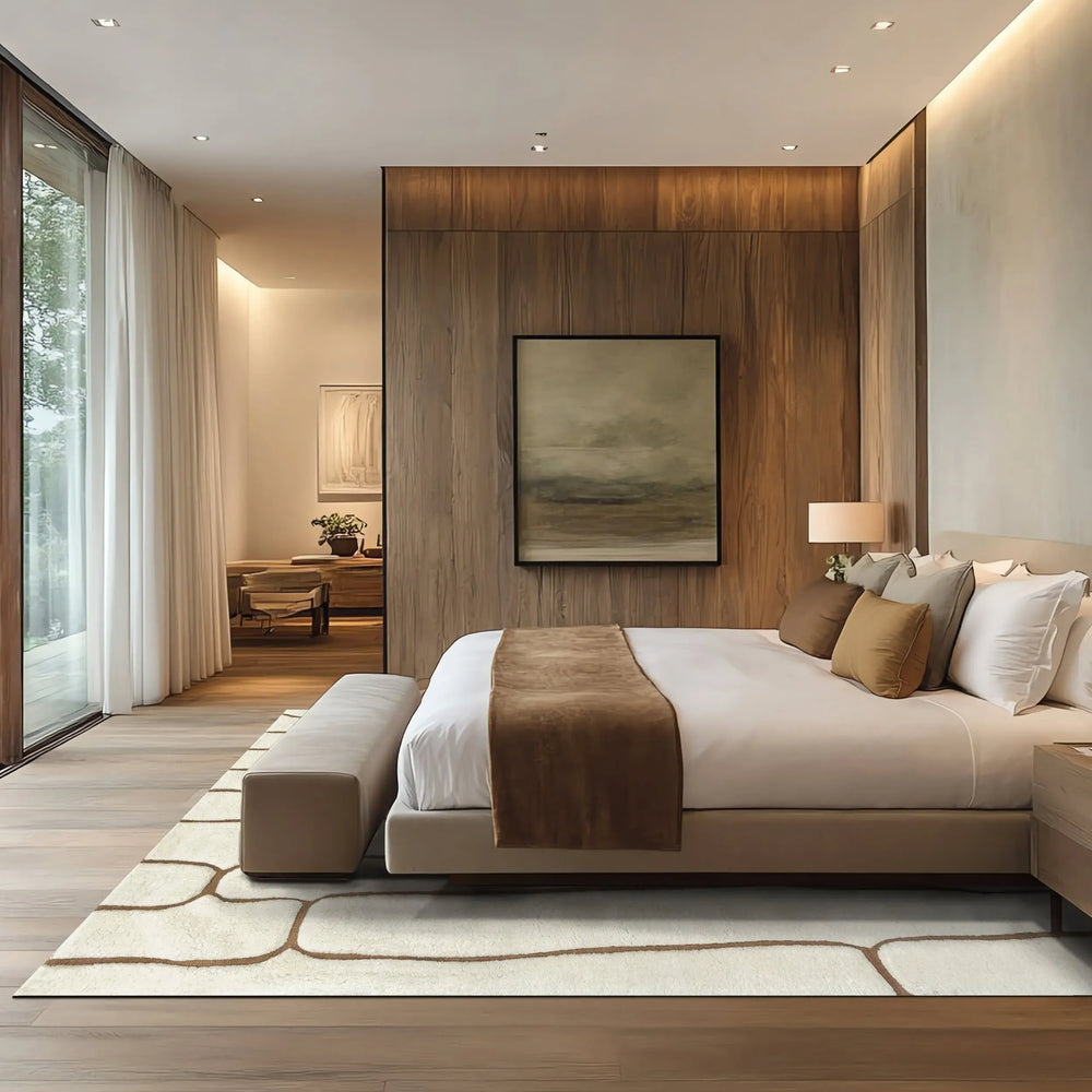 Nazco Abstract New Zealand Wool Rug