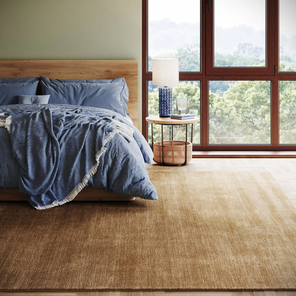 Arrel Speckled Wool-Blend Rug