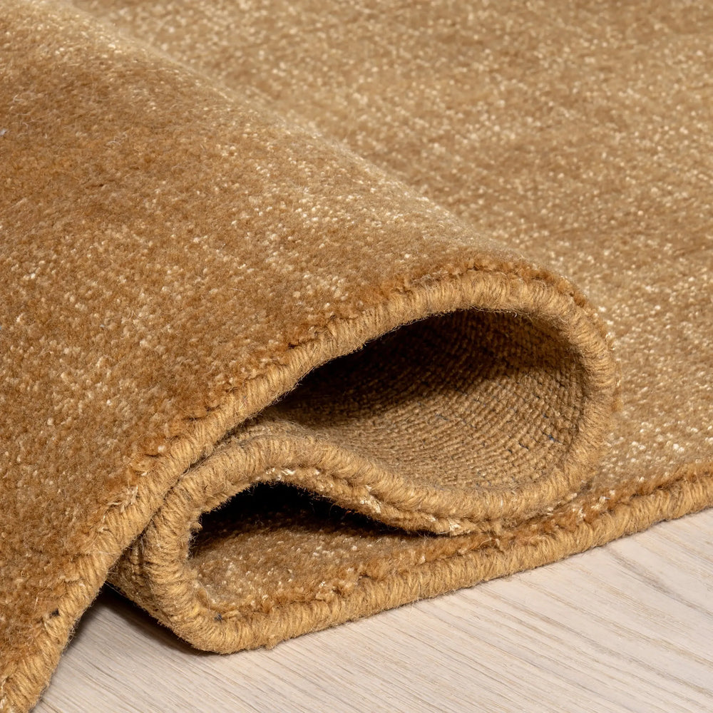 Arrel Speckled Wool-Blend Rug