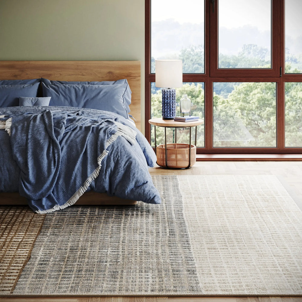 Park Abstract Checked Rug