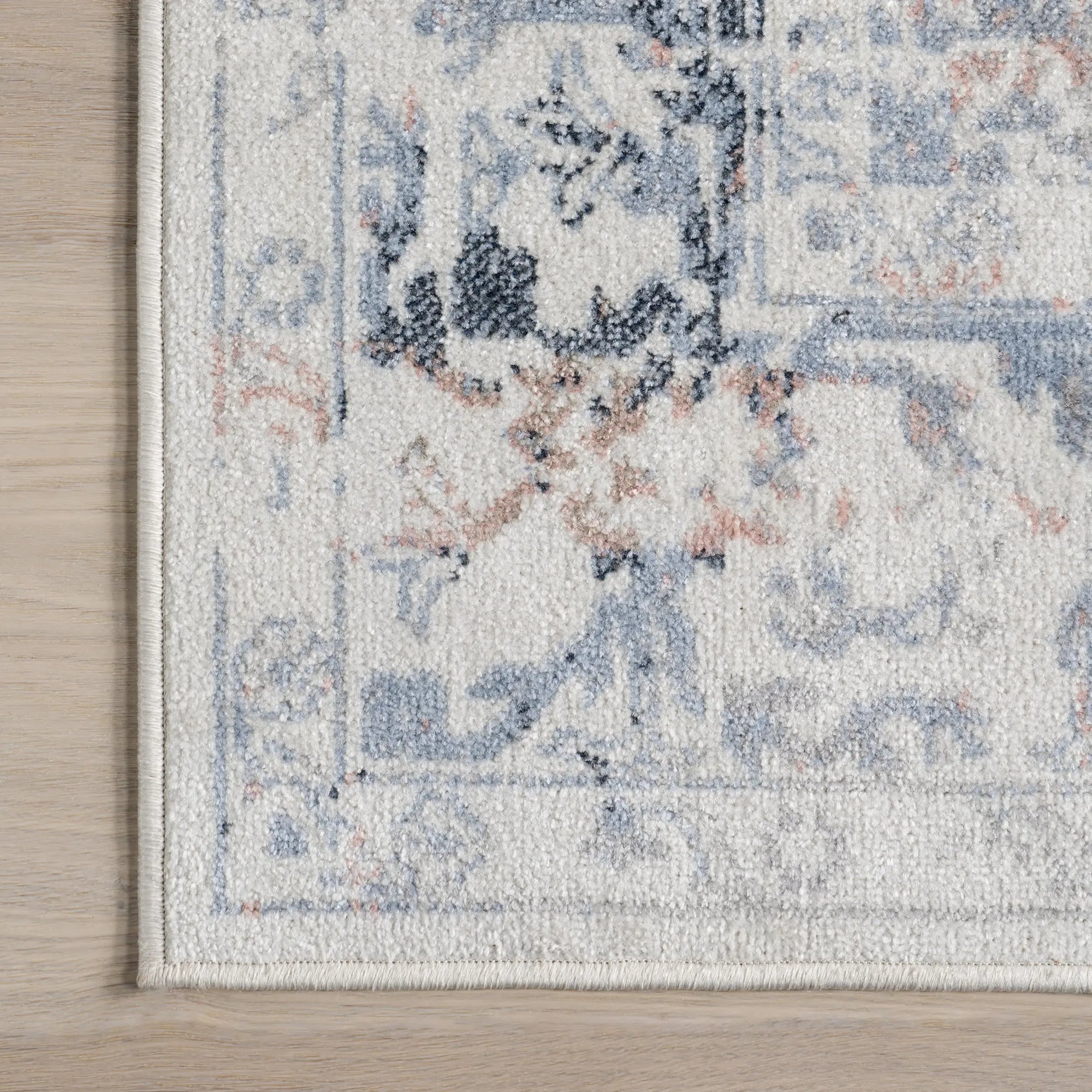 Charlisa Washable Faded Snowflake Rug