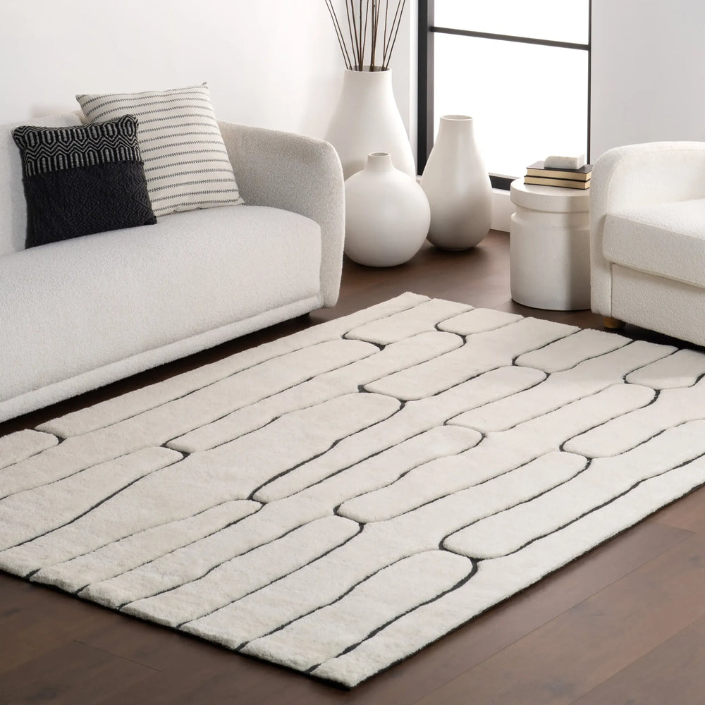 Nazco Abstract New Zealand Wool Rug