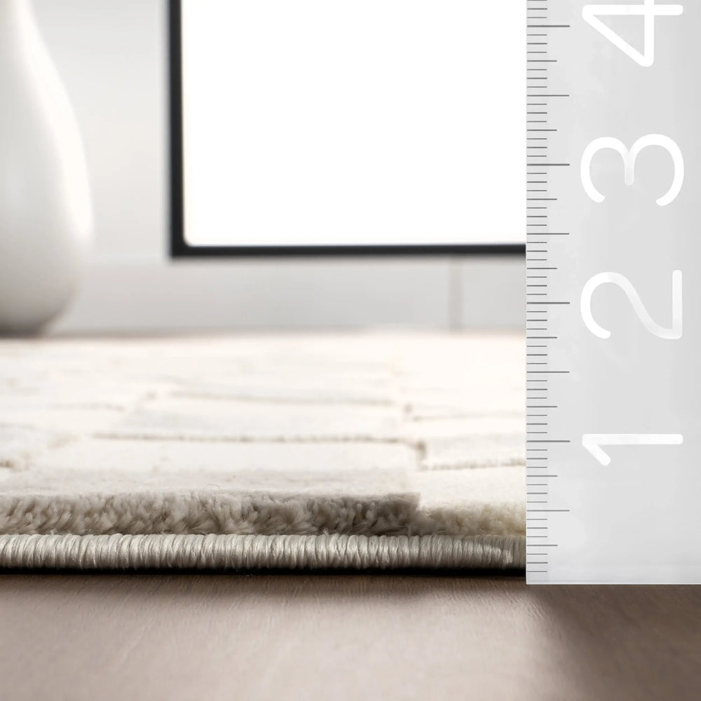 Cape May Plush Textured Washable Rug