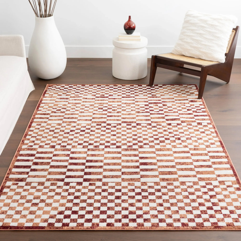 Kallie Washable Tiled Rug