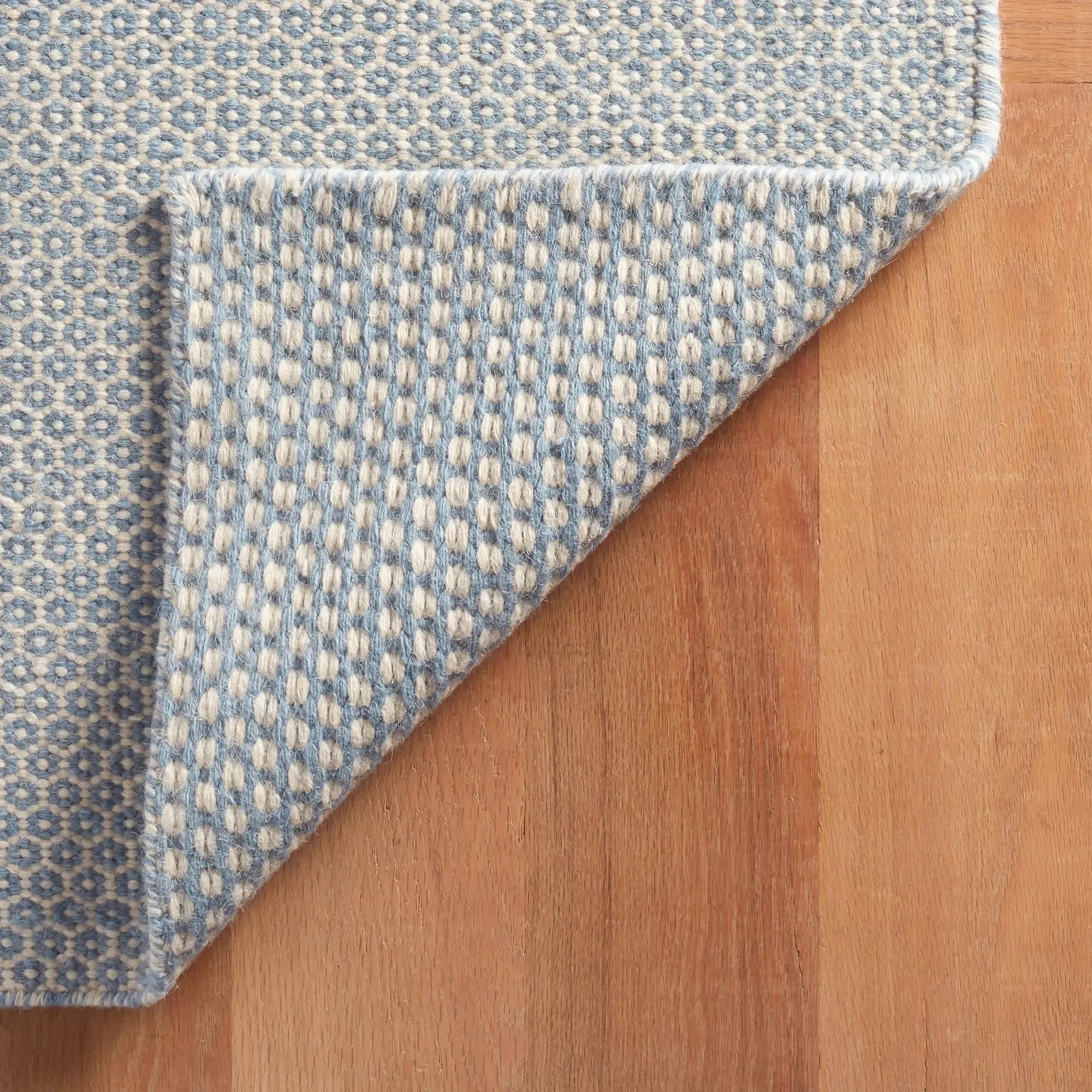 Honeycomb Handwoven Wool Rug