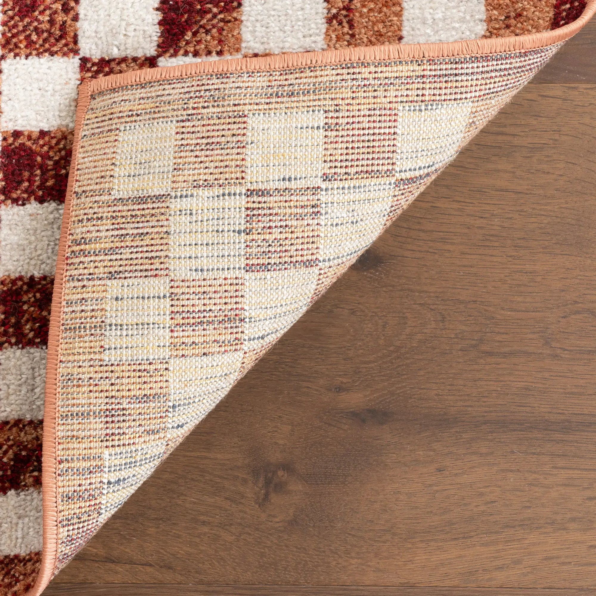 Kallie Washable Tiled Rug