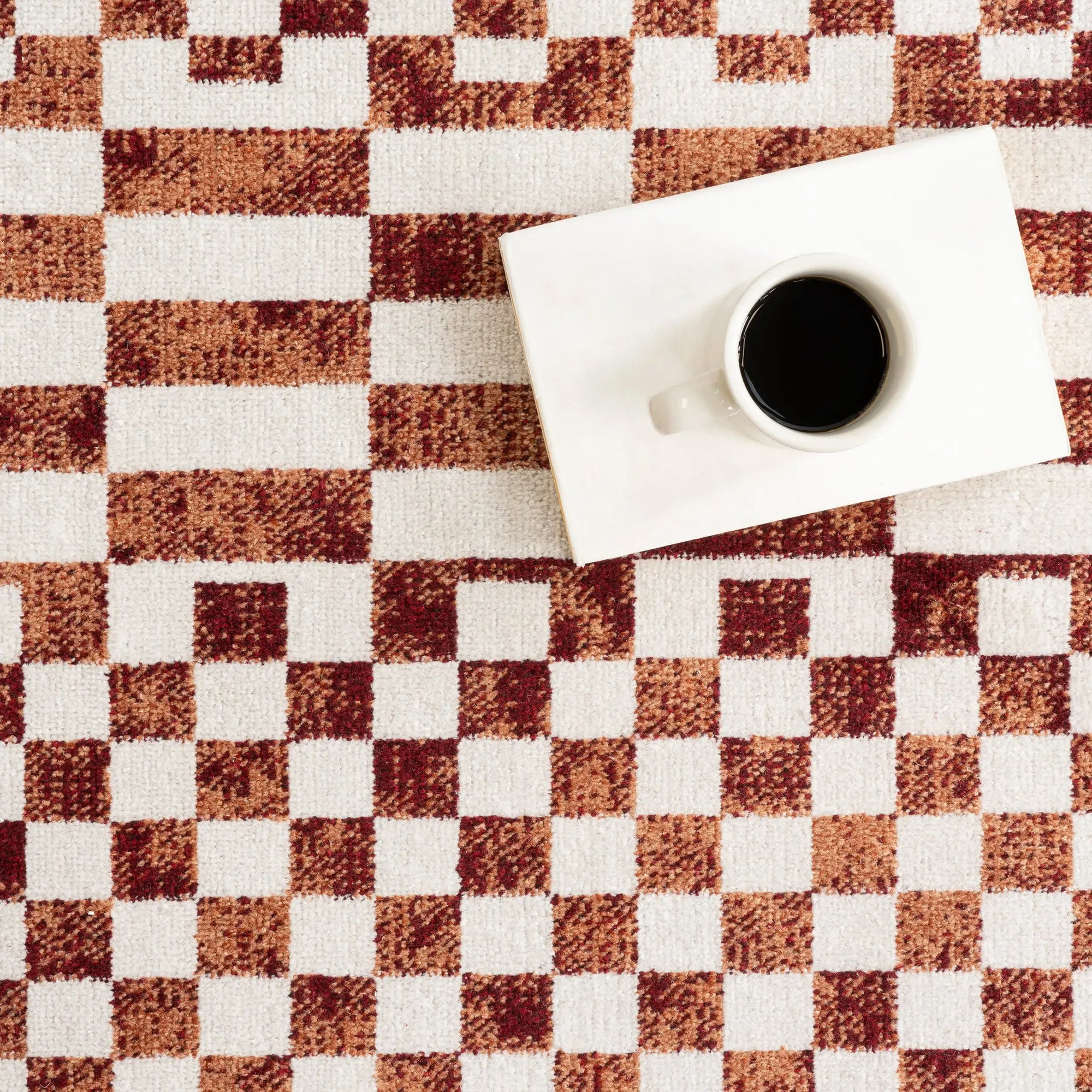 Kallie Washable Tiled Rug