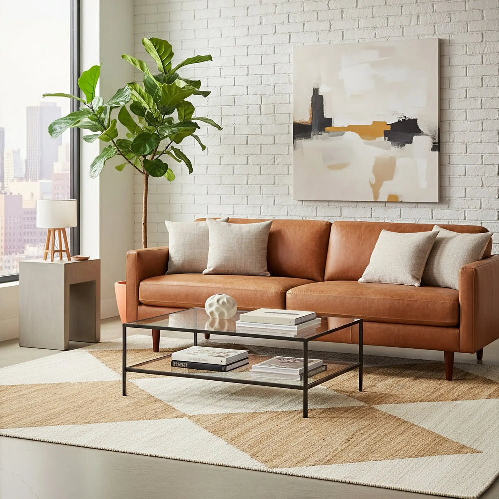 Jute Harlequin Trellis Rug