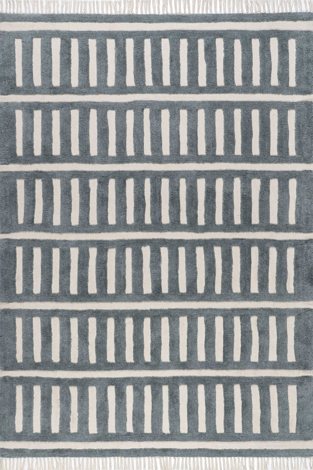 Merrick Tasseled Cotton Rug