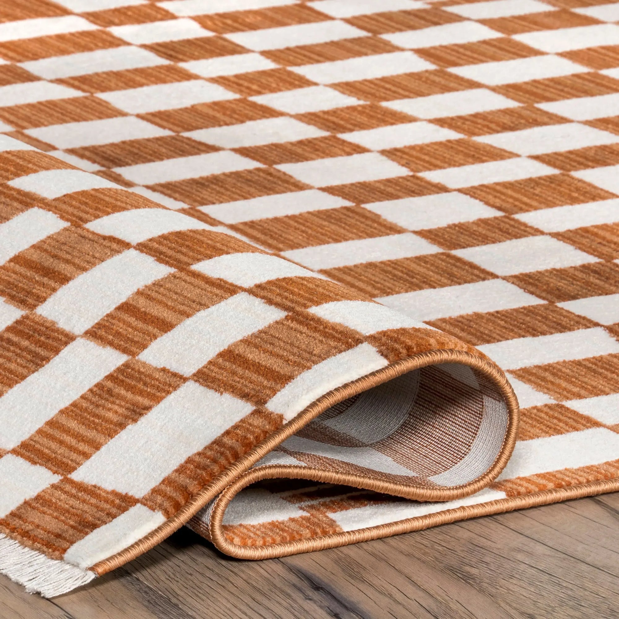 Rasali Checkered Box Rug
