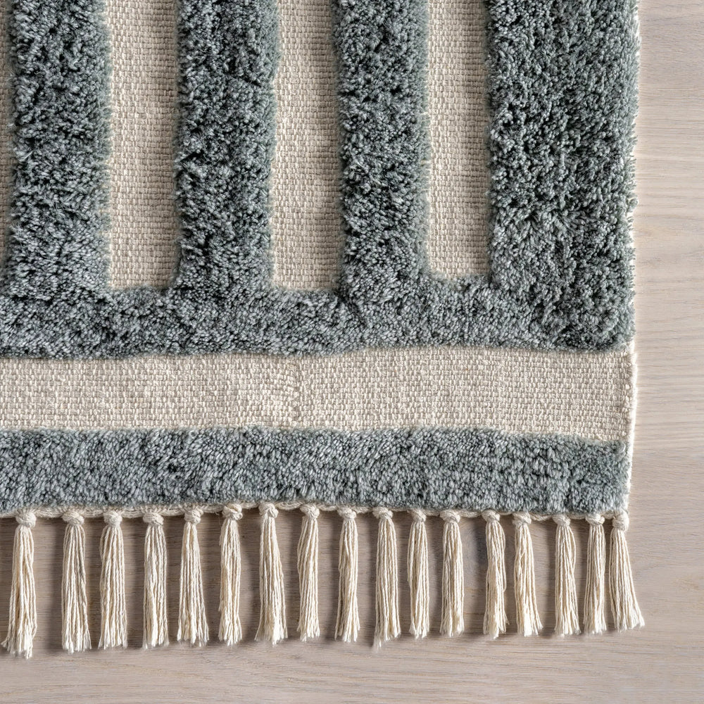 Merrick Tasseled Cotton Rug