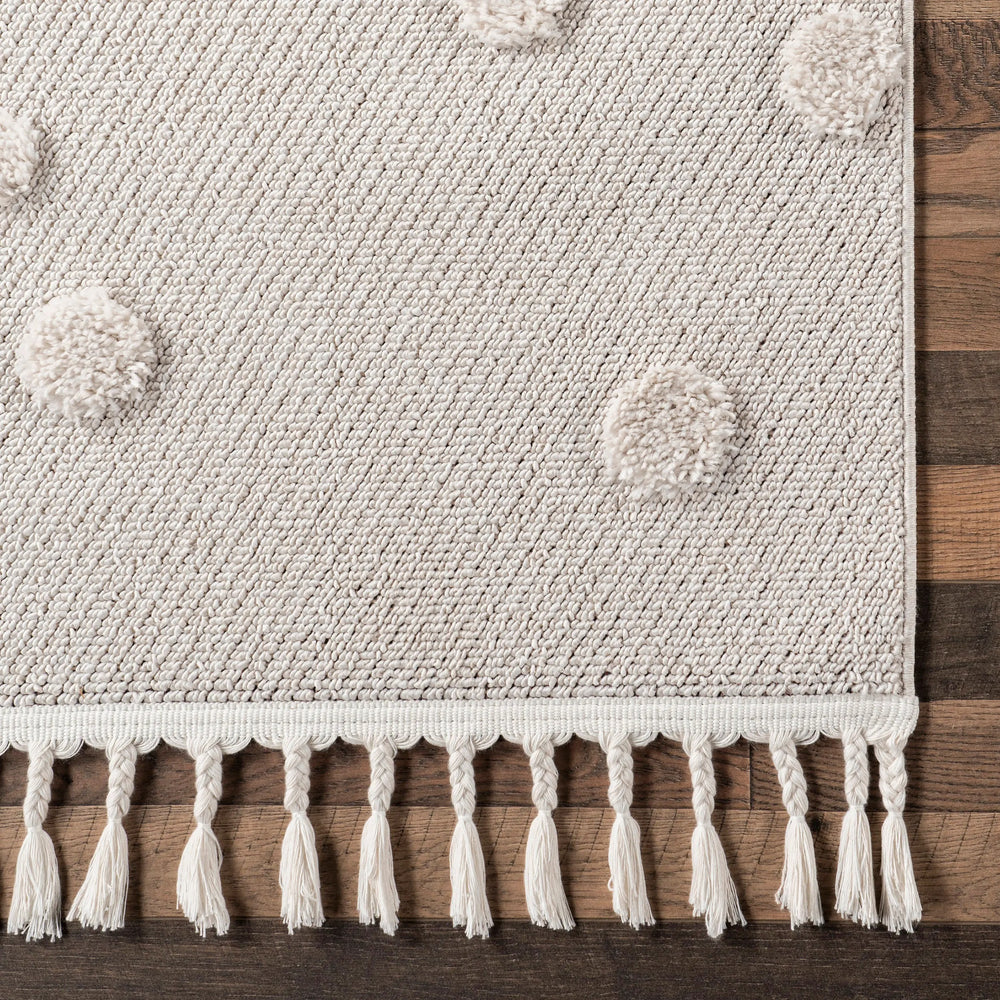 Freda Snowmen Tasseled Kids Rug