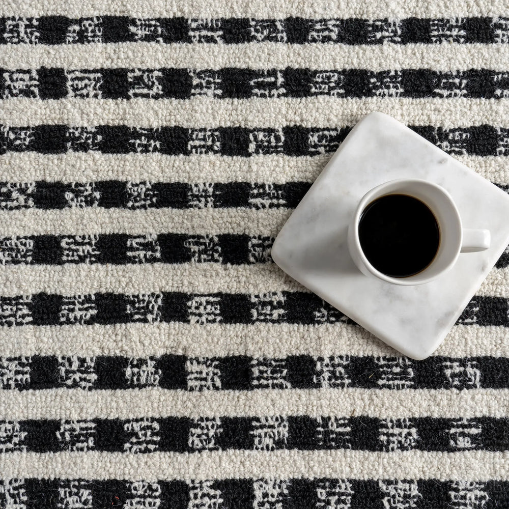 Kristie Wool Striped Rug