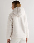 Hooded Faux Fur Jacket