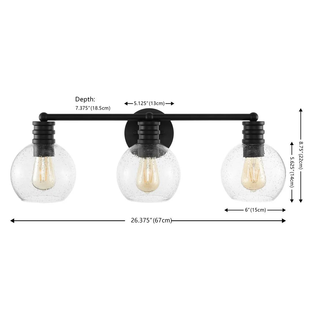Sunetta 3-Light Wall Sconce