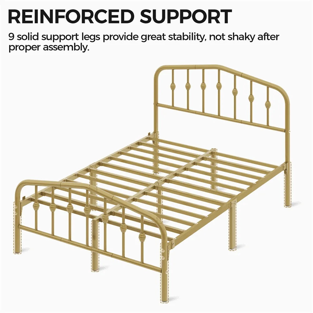 Renwick Metal Platform Bed
