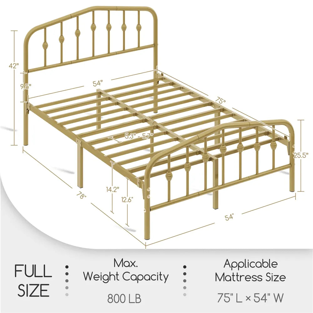 Renwick Metal Platform Bed