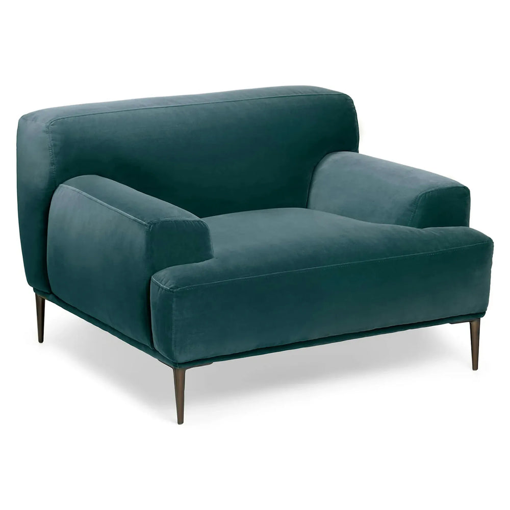 Abisko 42.5" Velvet Lounge Chair