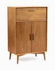 Mid-Century Tall Bar Cabinet (32")