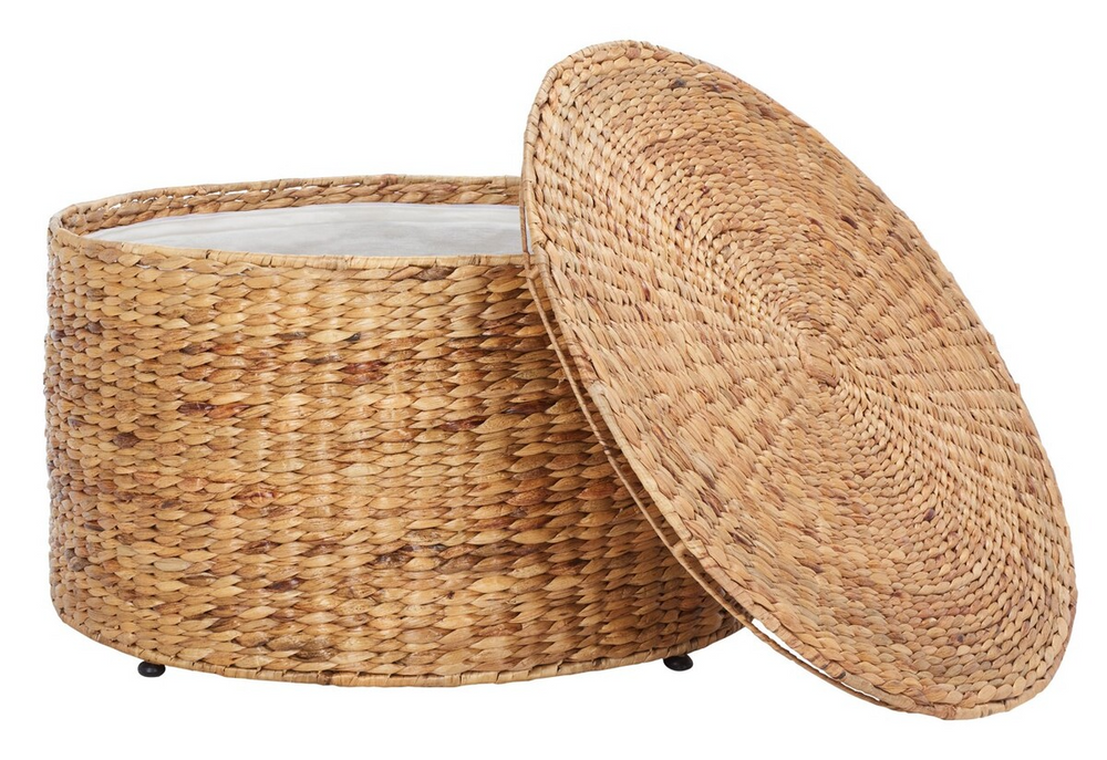 Jesse Wicker Storage Coffee Table